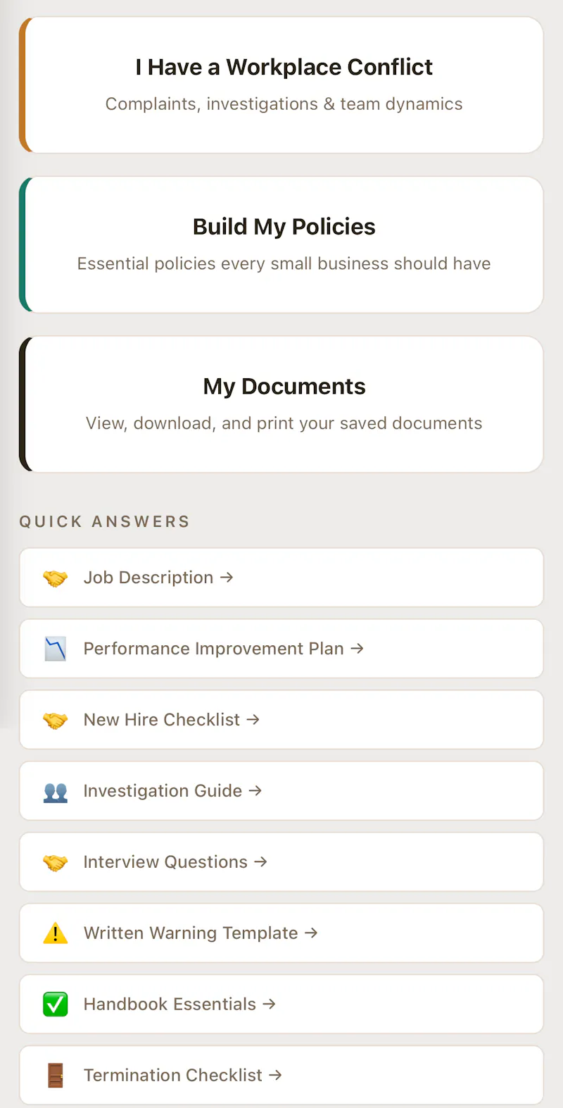 The HR Consultant screenshot 2