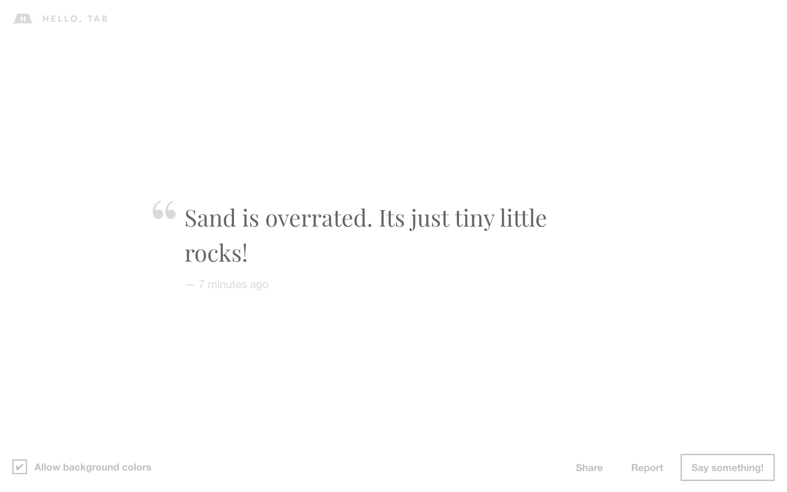 Hello Tab gallery image