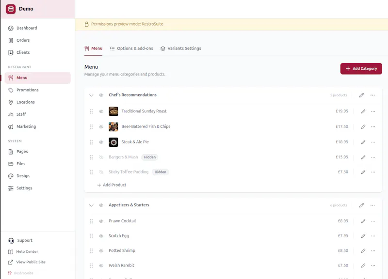 RestroSuite — Commission-free orders screenshot 4