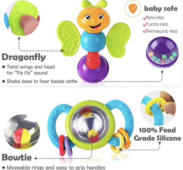 Baby Rattles Teether, Shakers, Toys gallery image