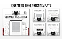 Ultimate Notion Stoic Calendar media 2