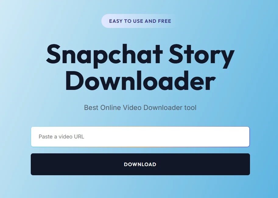 Social Media Video Downloader - Download Snapchat Videos, Stories & Spotlight videos free media 2