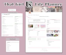 Notion | That girl Planner gallery image