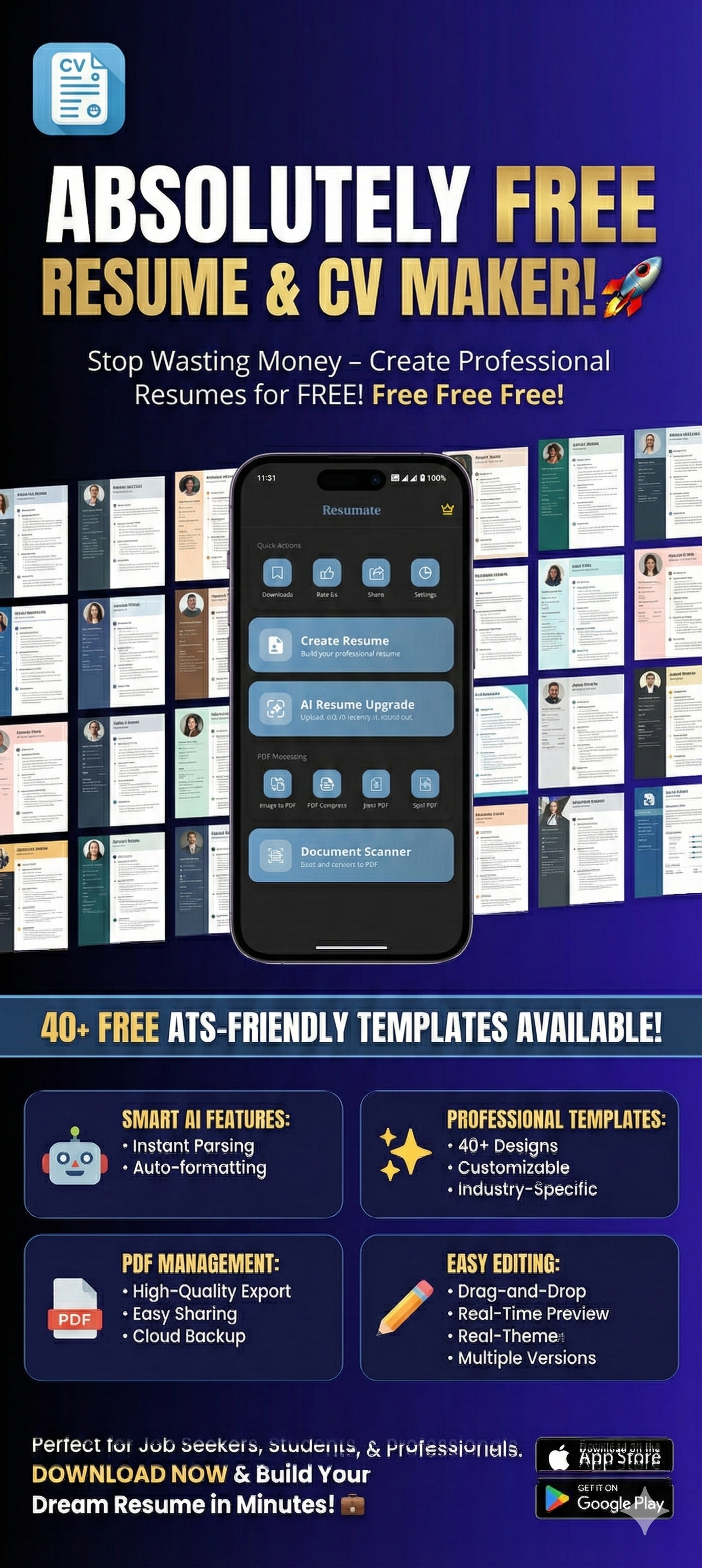AI Resume Builder & CV Maker gallery image