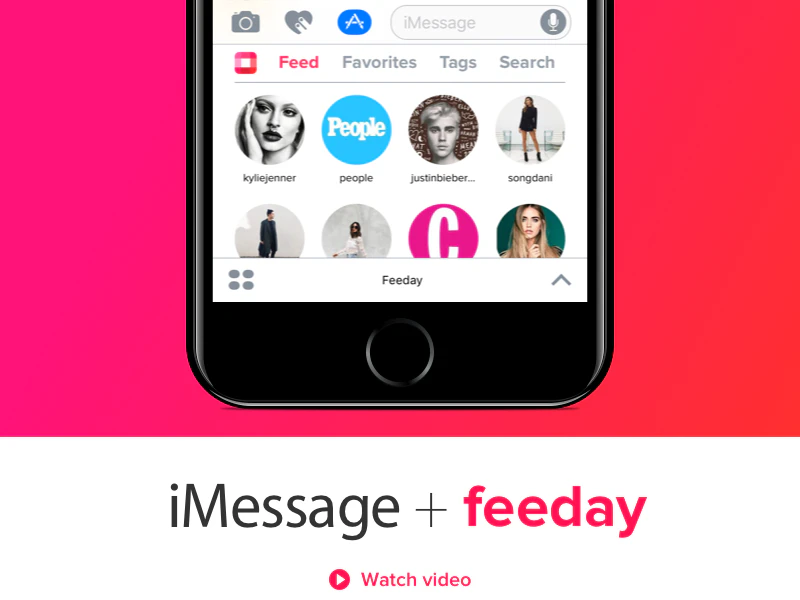 Feeday for iMessage
