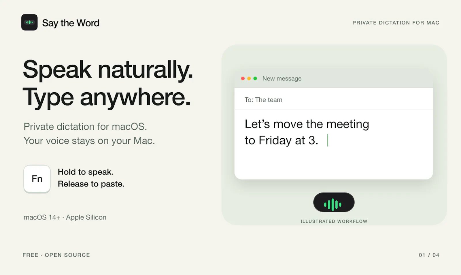 Say the Word screenshot 1