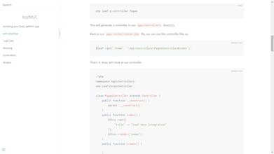 Leaf PHP MVC Framework gallery image