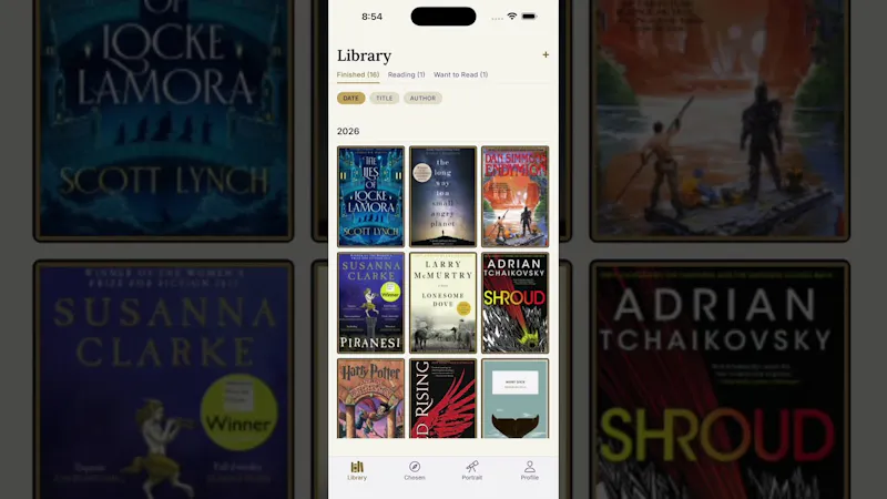 Canto: Private Reading Journal screenshot 1 (video preview)