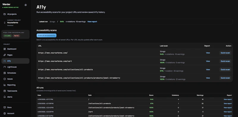 Warder screenshot 3