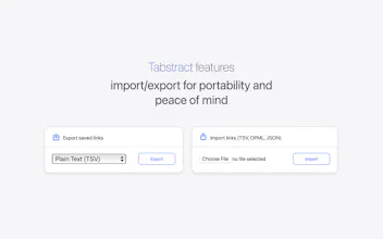 Tabstract gallery image