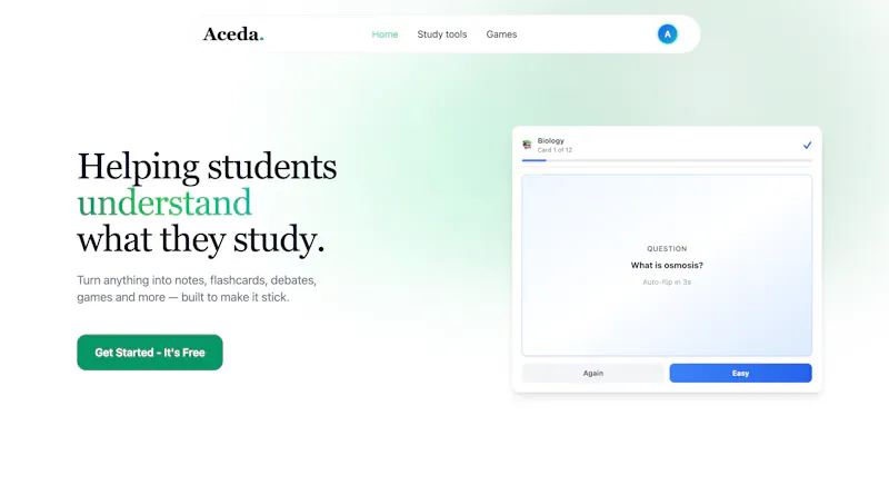 Aceda screenshot 1