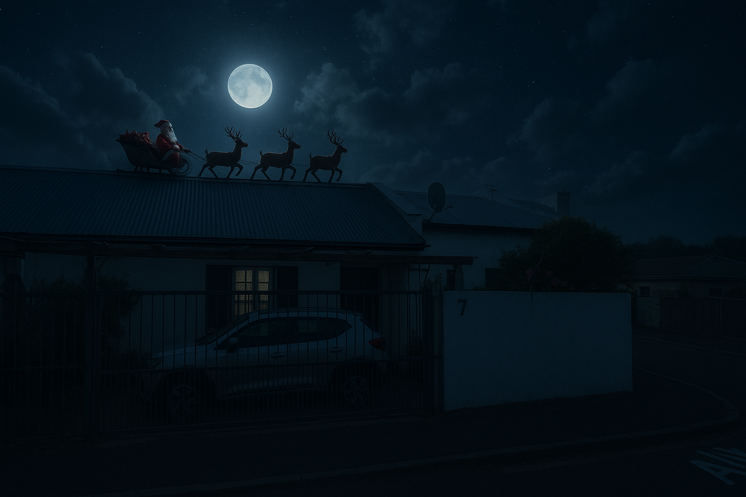 Santa On My Roof gallery image