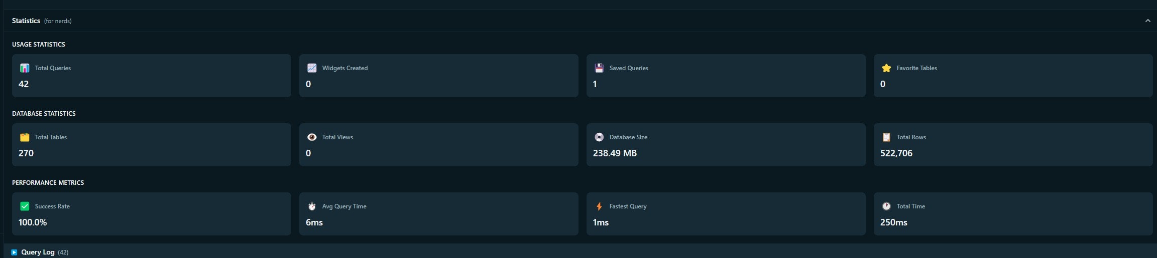 AI powered MySQL client gallery image