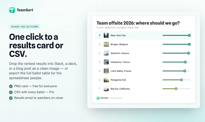 TeamSort 2.0 screenshot 6