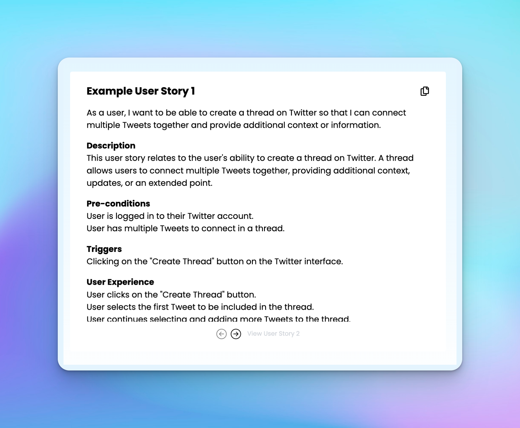 Usertale - Uw schrijfassistent voor productvereisten media 3