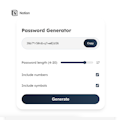 Password Generator widget for Notion
