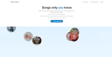 Music Cloud gallery image