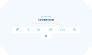لقطة شاشة تكشف عن مجموعة واسعة من خيارات التخصيص المتاحة لـ Social Media Chatbot على منصتنا.