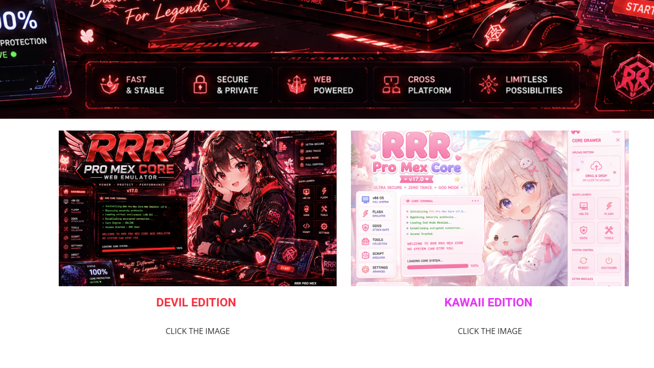 RRR PRO MEX- WEB EMULATOR gallery image