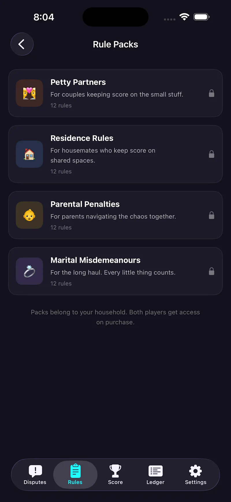 PettyPoints screenshot 3
