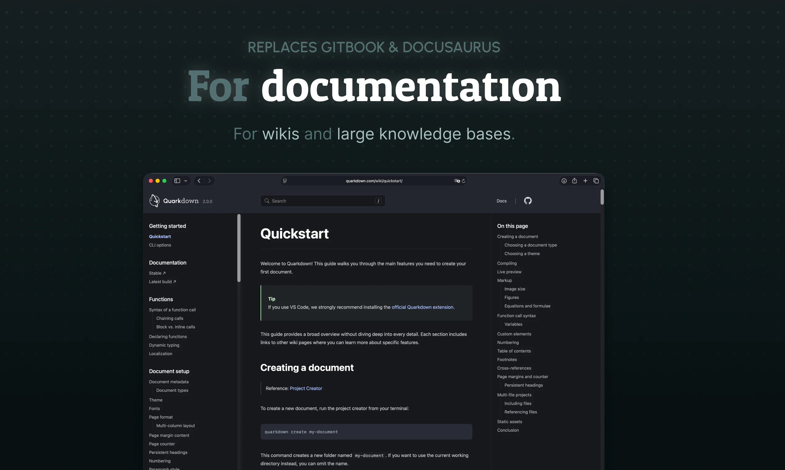 Quarkdown screenshot 5