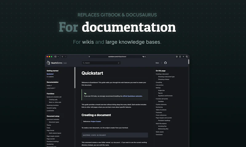 Quarkdown screenshot 5