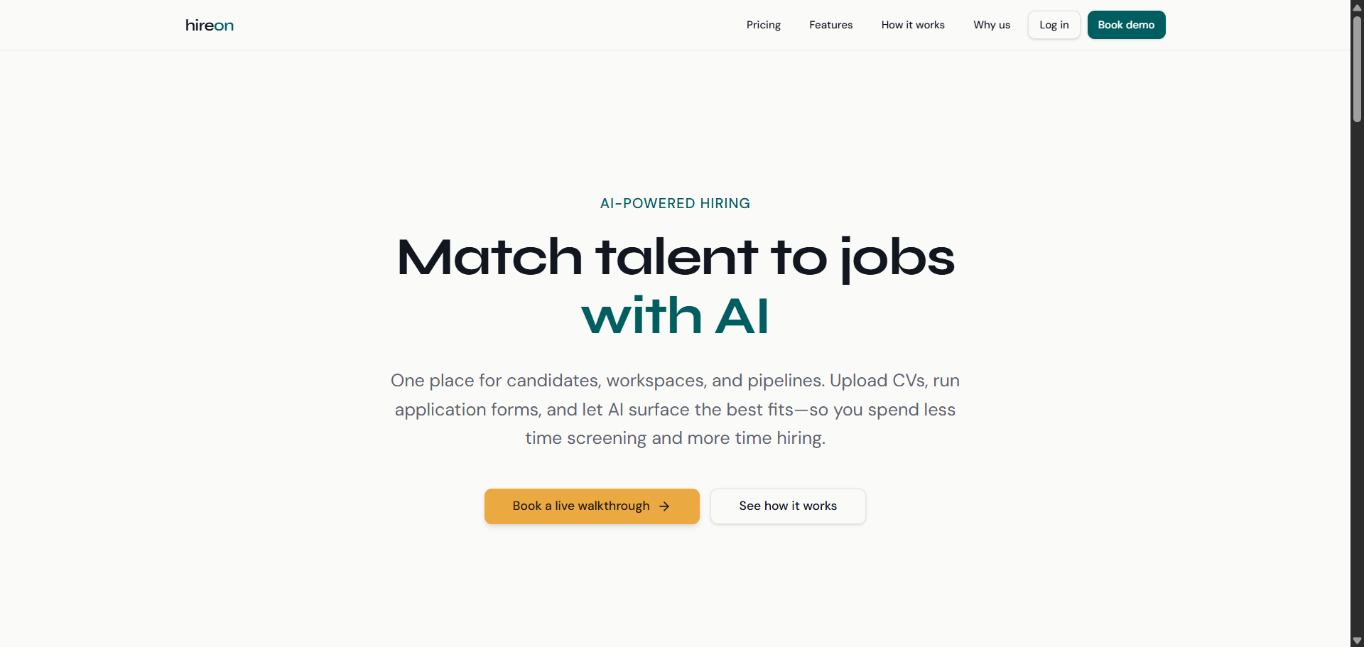 hireon - AI match for recruiters gallery image