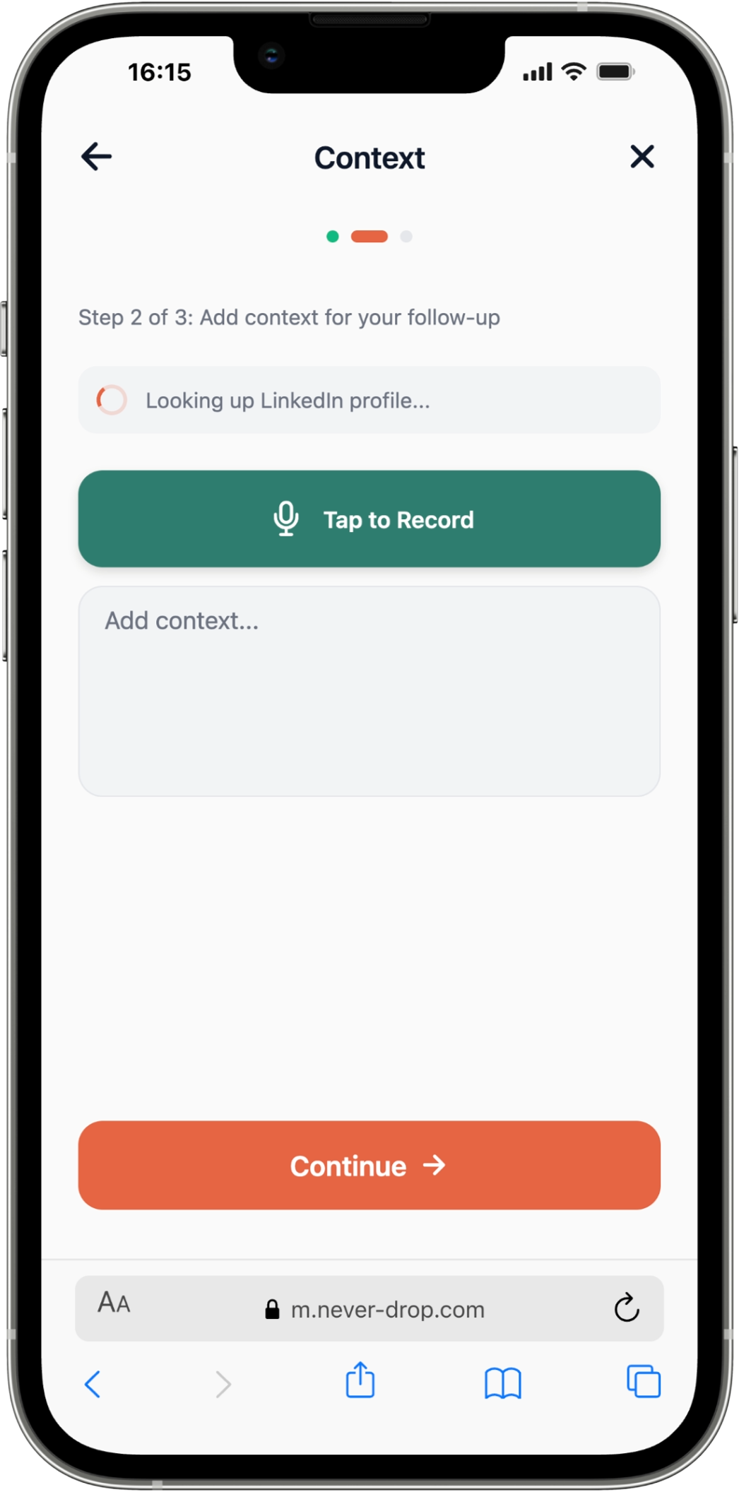 Never Drop gallery image