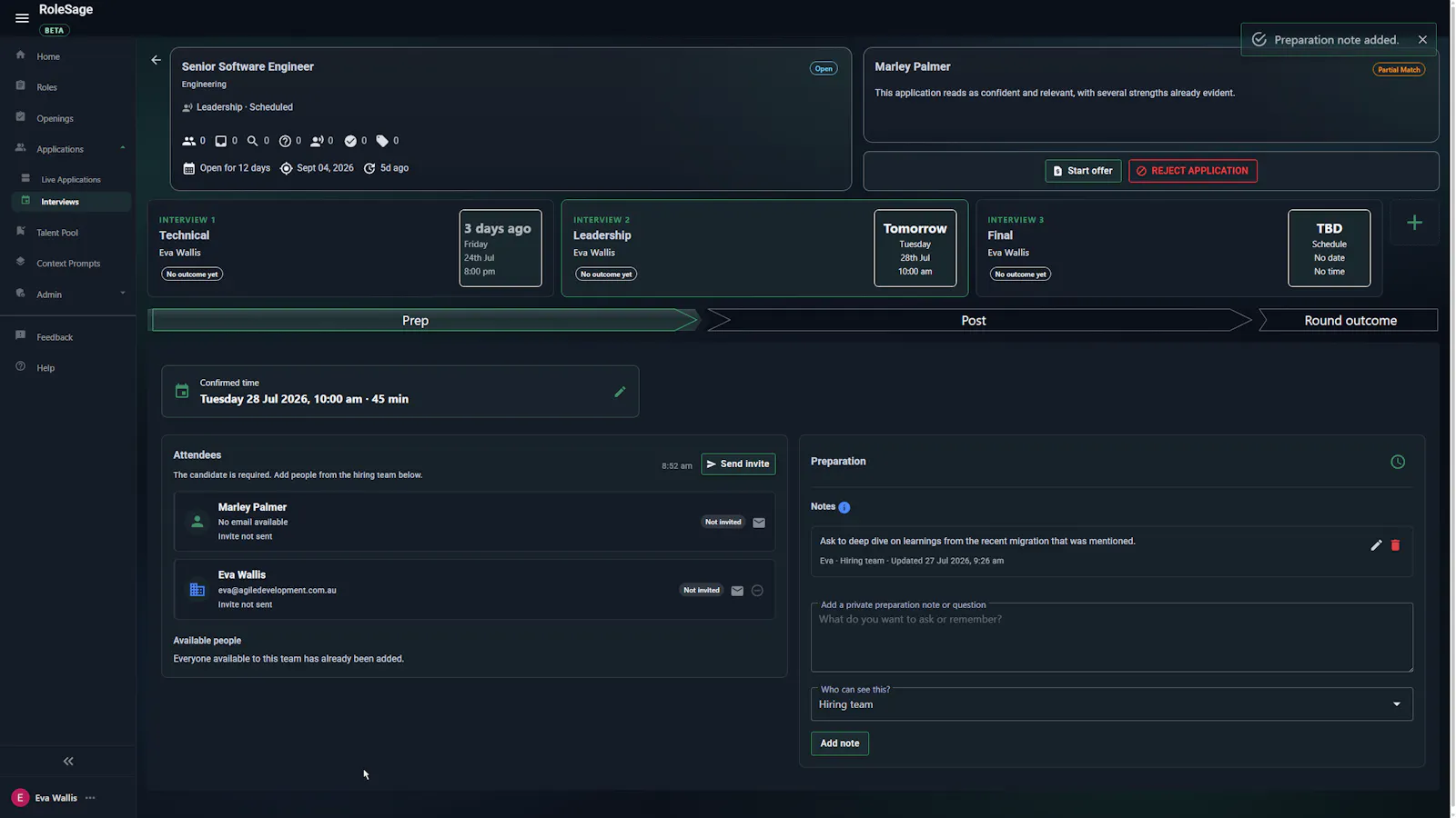 RoleSage screenshot 5