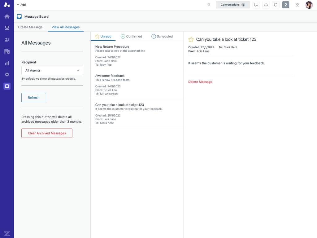 Message Board for Zendesk Support gallery image