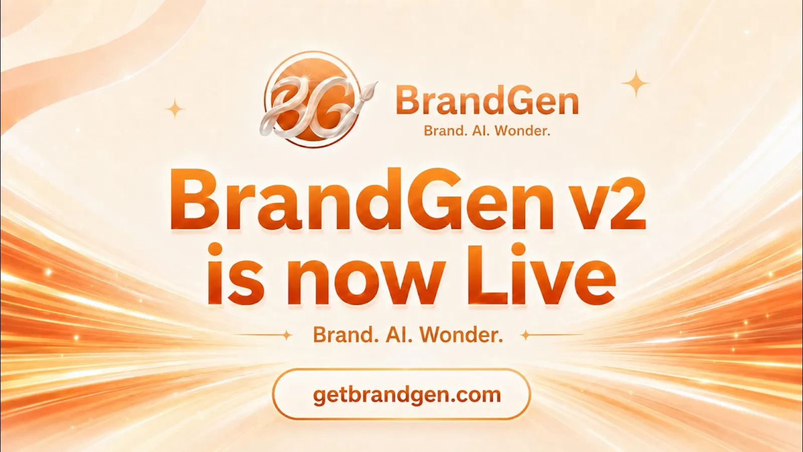 BrandGen v2 screenshot 1 (video preview)