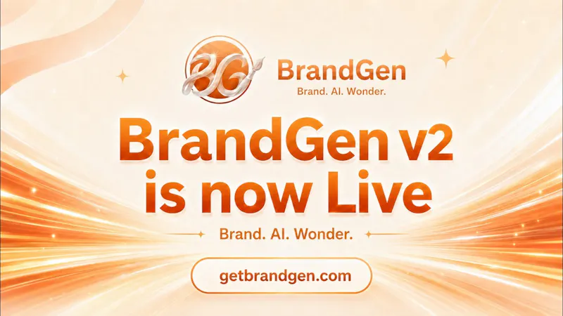 BrandGen v2 screenshot 1 (video preview)