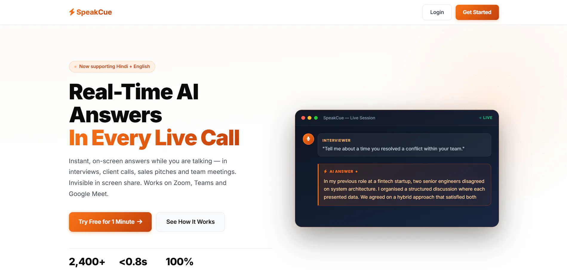 SpeakCue.in gallery image