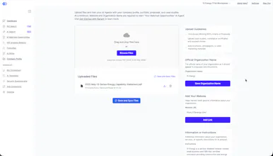 Narwin.AI Gov Bid & Tender Matching Tool gallery image