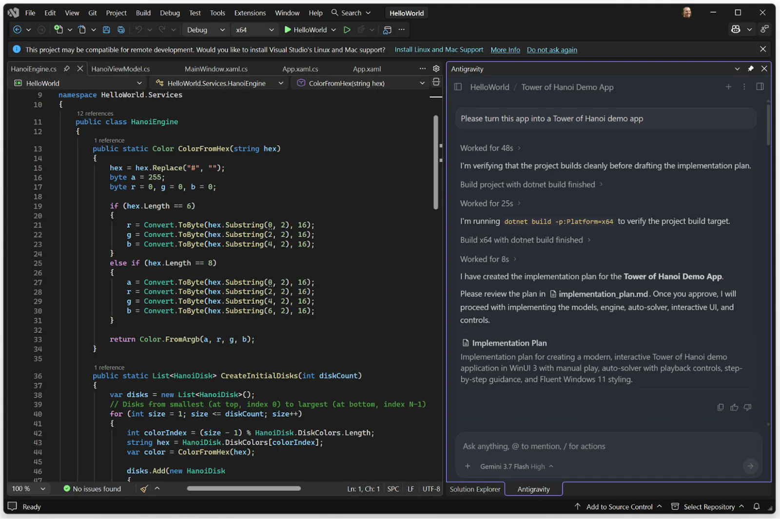 Antigravity IDE Extensions screenshot 2