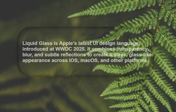 Liquid Glass CSS Generator gallery image