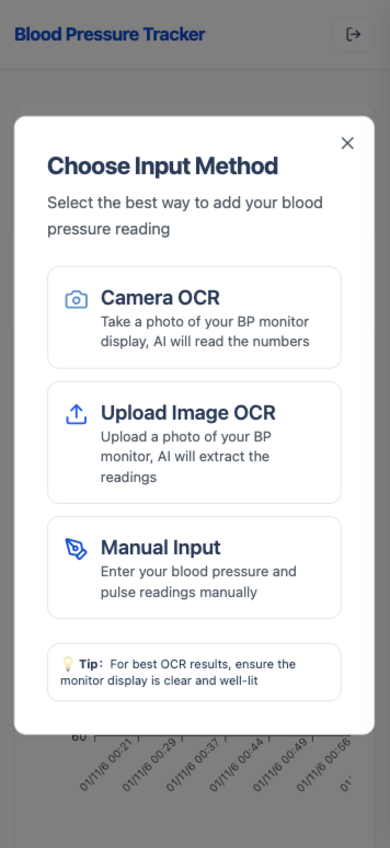 BParchive-Blood pressure Tracker - Screenshot 2 showing product features and functionality