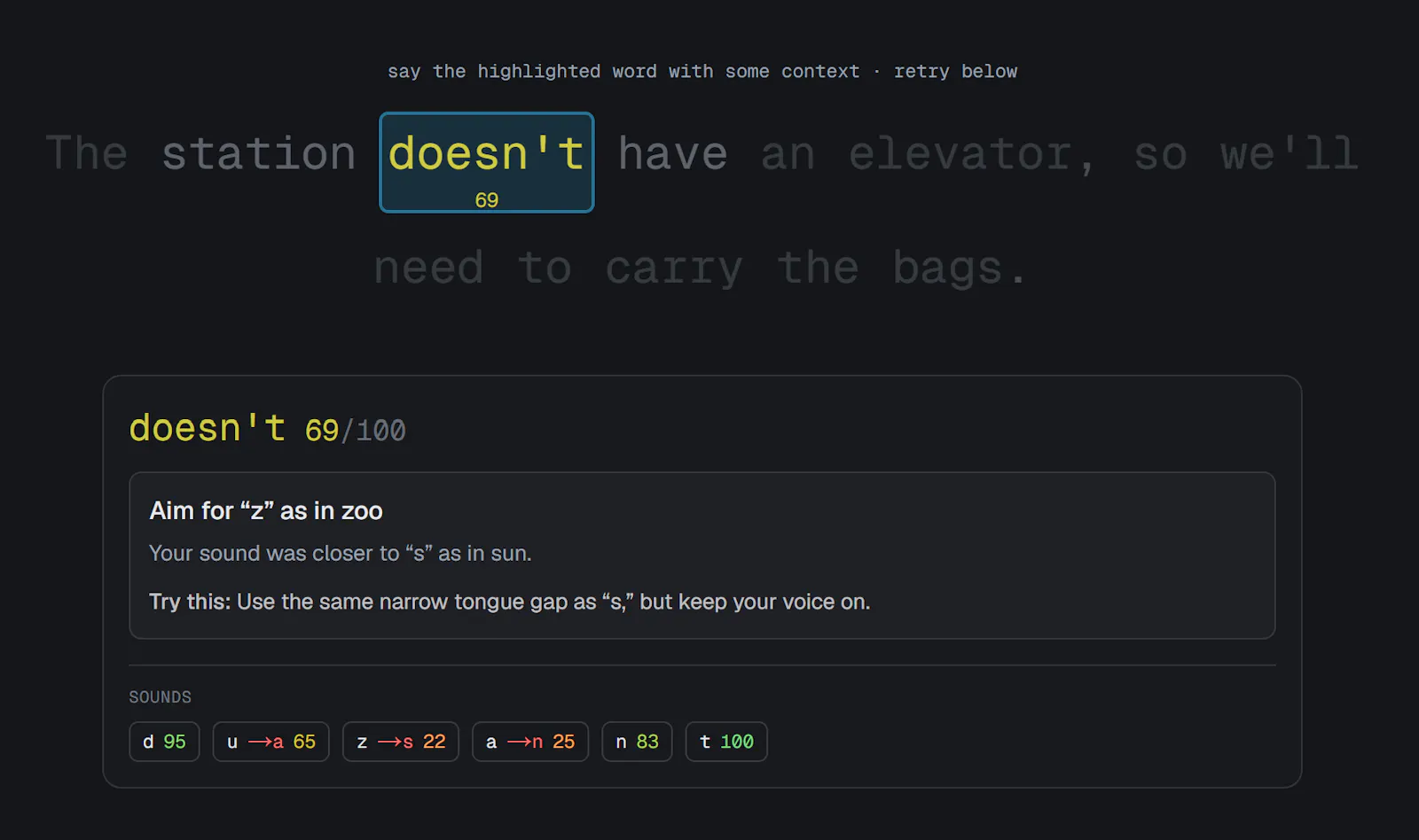 SpeakingMonkey screenshot 3