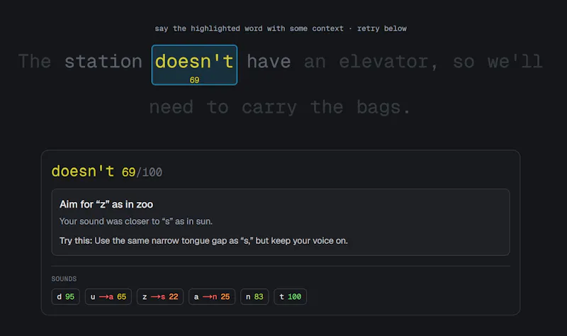 SpeakingMonkey screenshot 3
