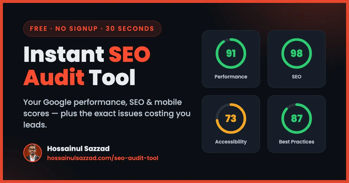 Instant SEO Audit gallery image