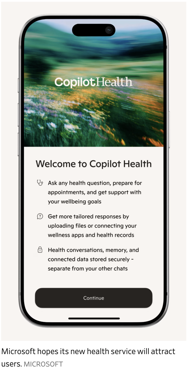 Microsoft Copilot Health gallery image