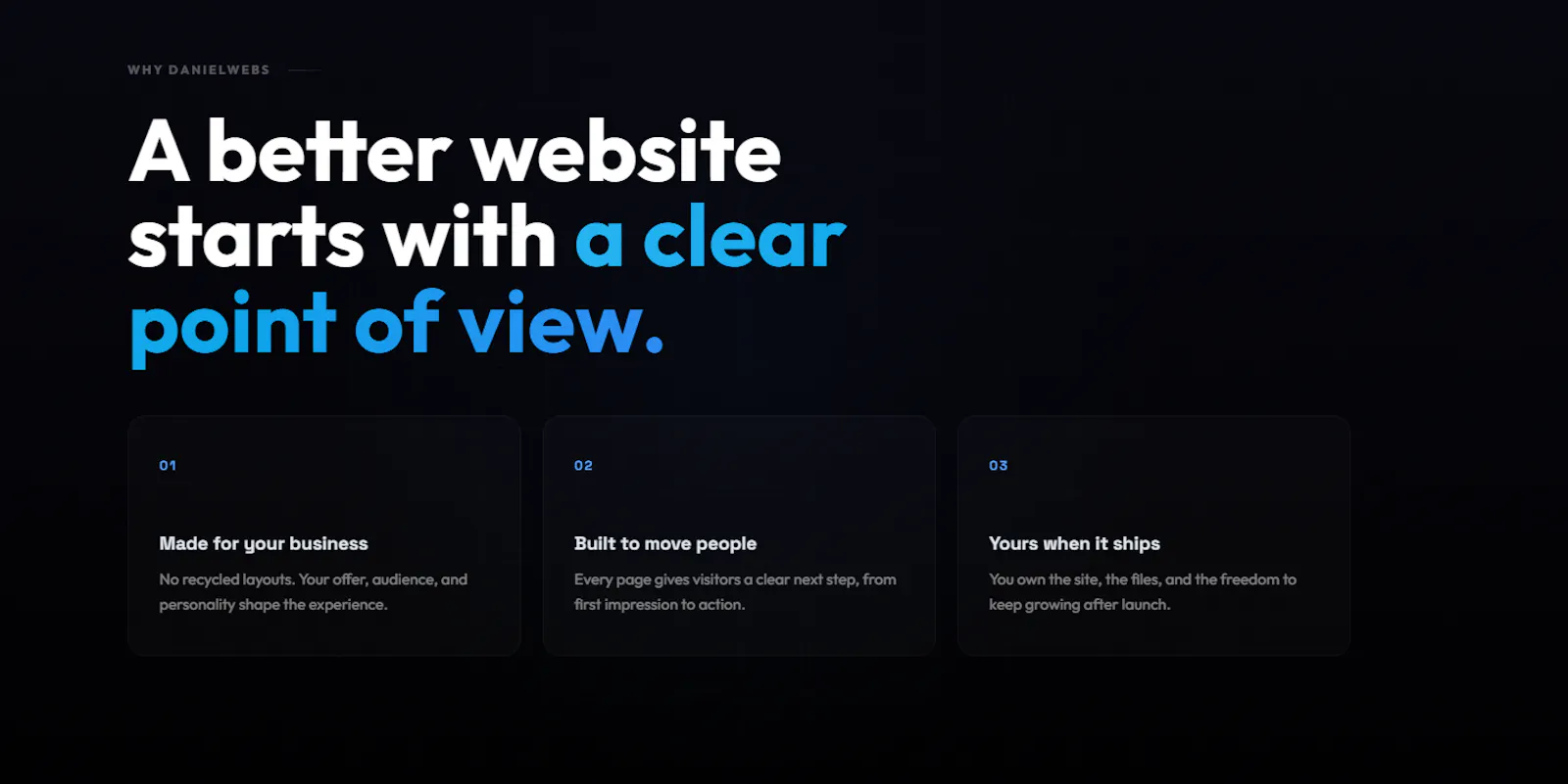 DanielWebs screenshot 3