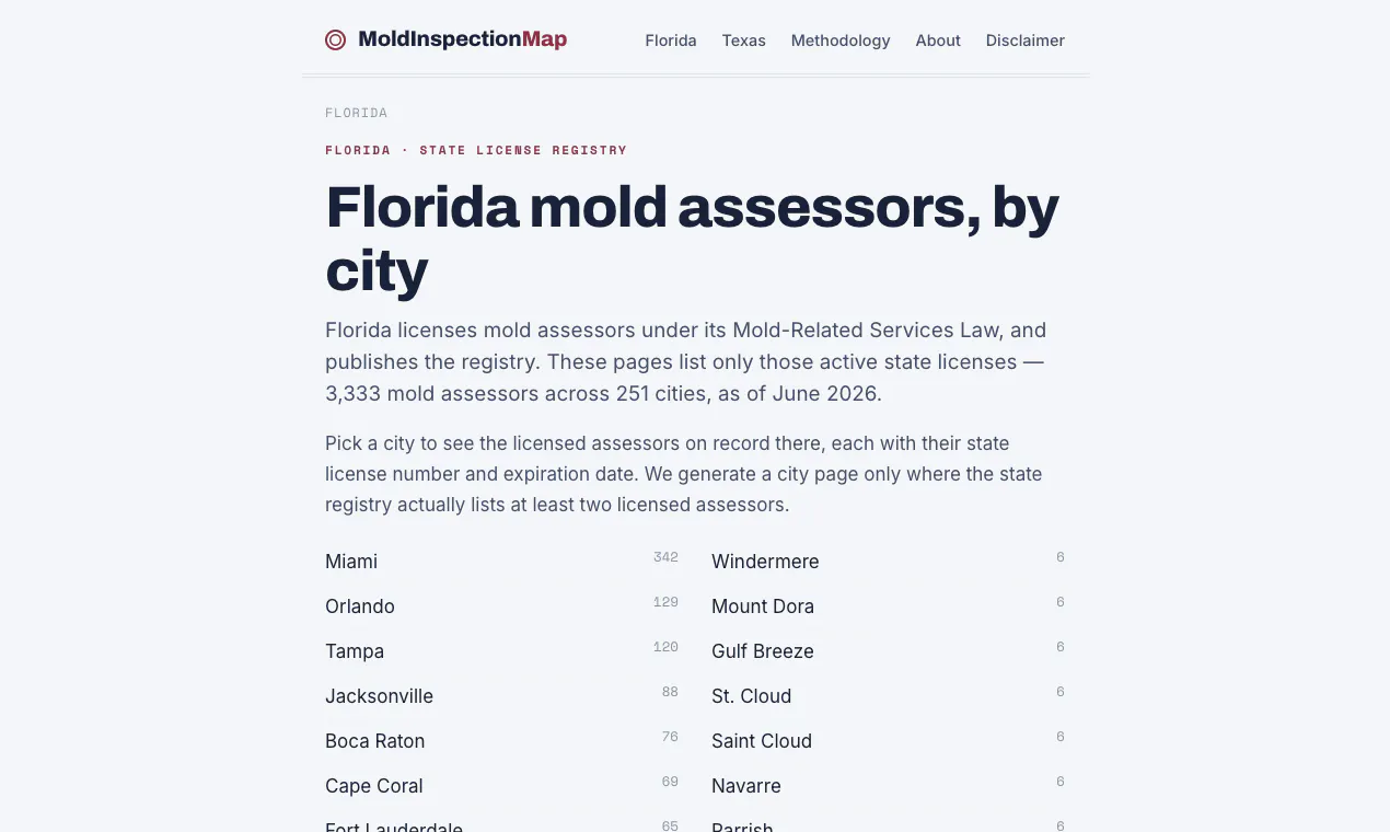 MoldInspectionMap gallery image