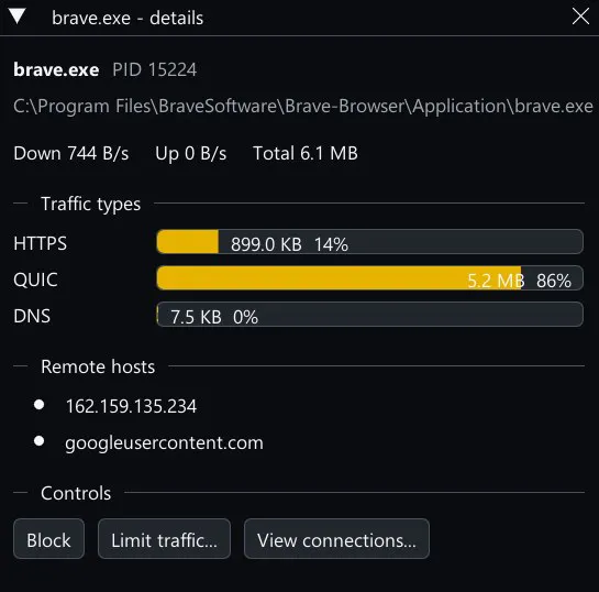 netvis - bandwidth manager gallery image
