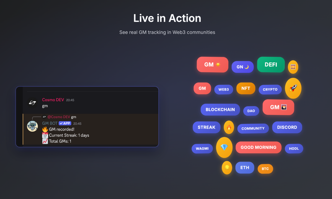 GM Discord Bot - บอท Discord GM Streak media 1