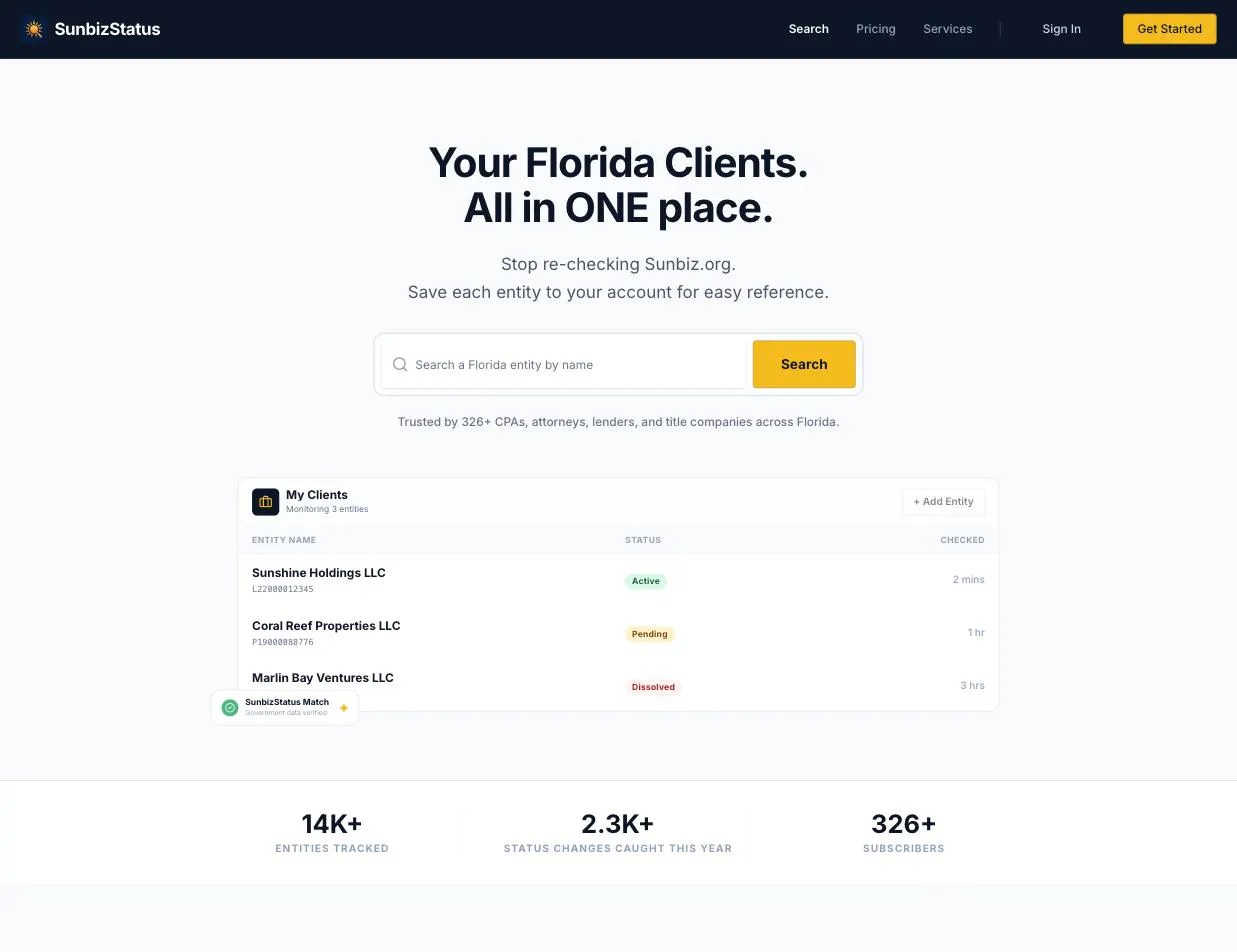 SunbizStatus gallery image