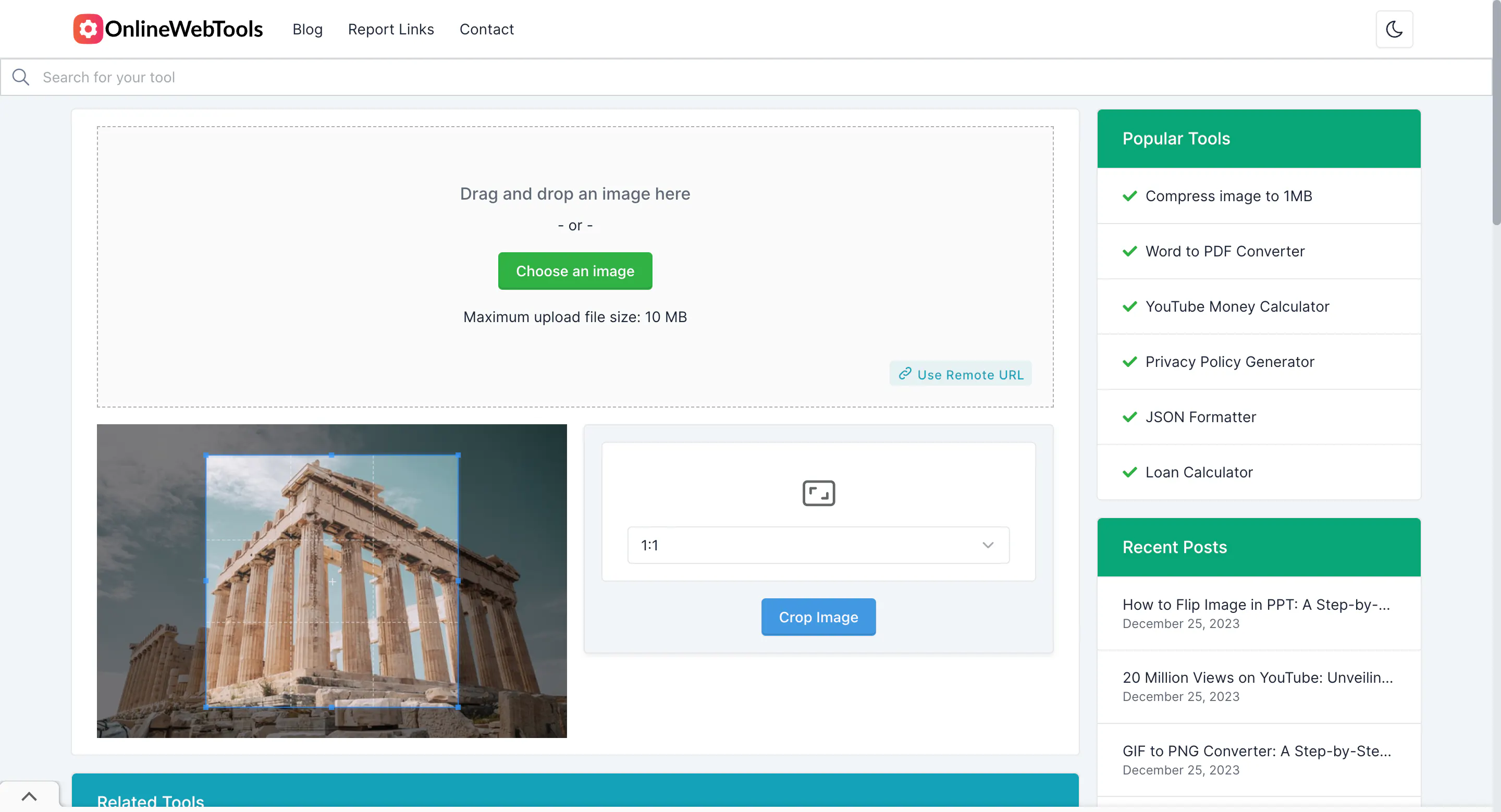 OnlineWebTools gallery image