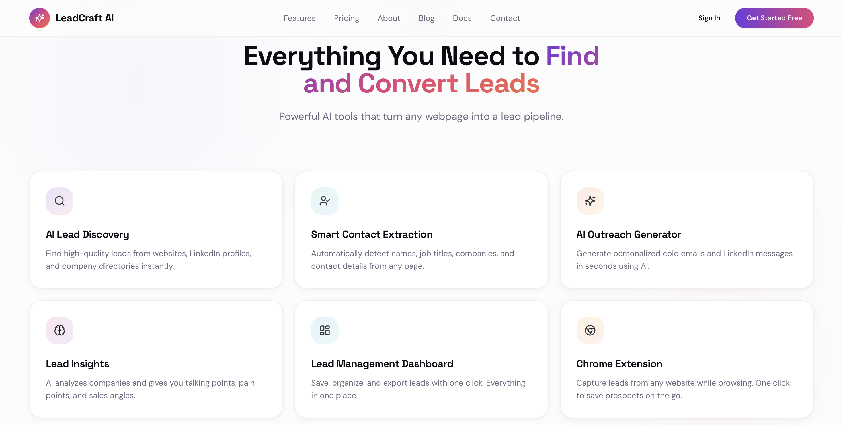 LeadCraft AI gallery image