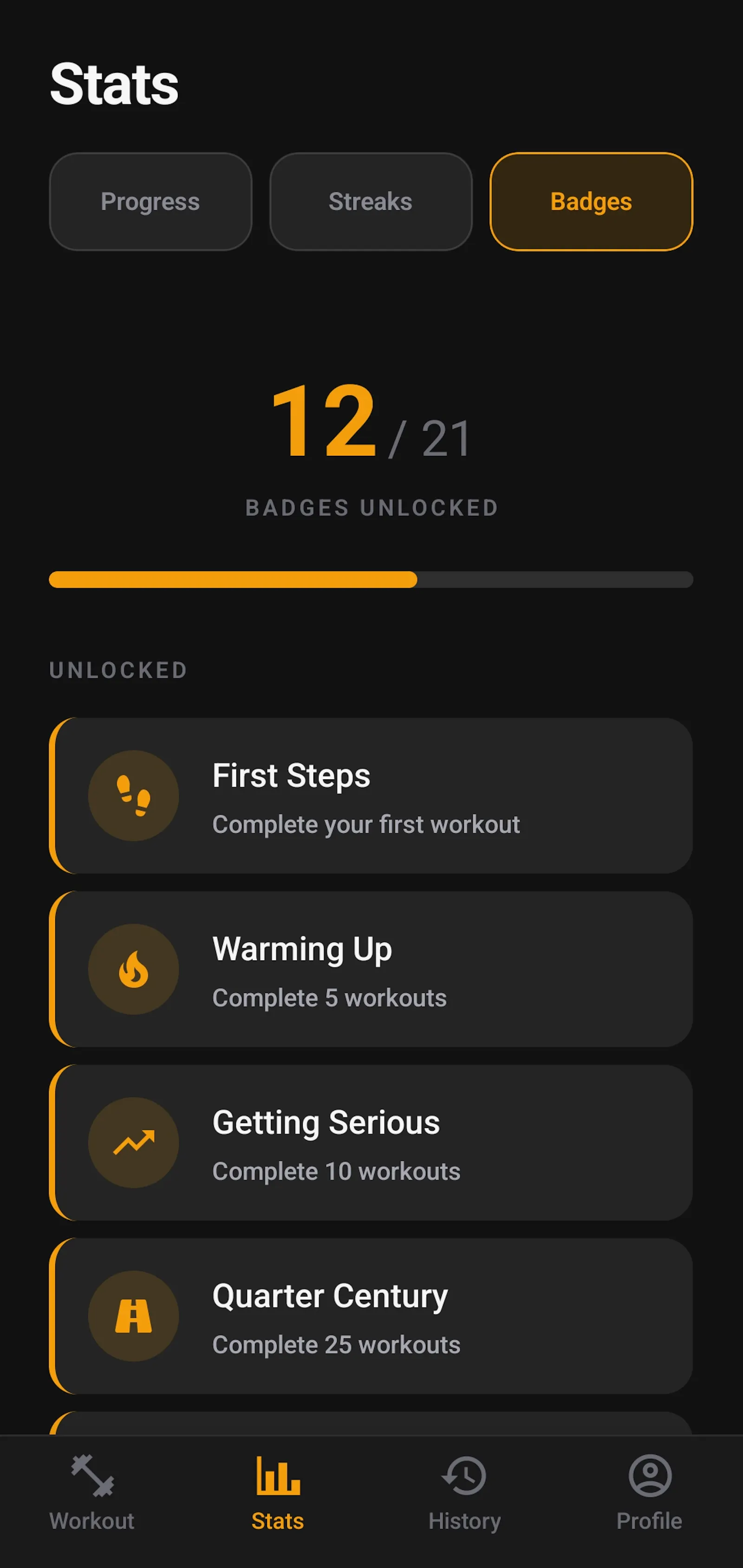 Lift5x5 screenshot 1