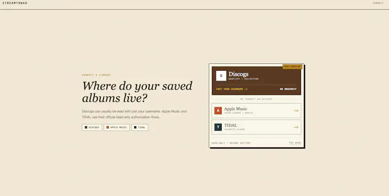 Stream To Wax screenshot 4